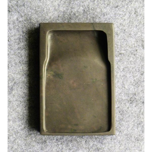 中国 書道具 端渓硯 緑端渓 唐木箱付 C R7141 【公式通販】