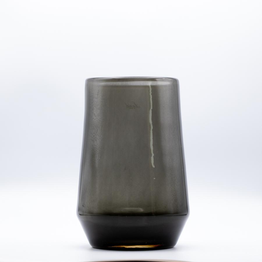 花瓶 スモーク クリスタルガラス 花瓶 美品 です。 花瓶 スモーク