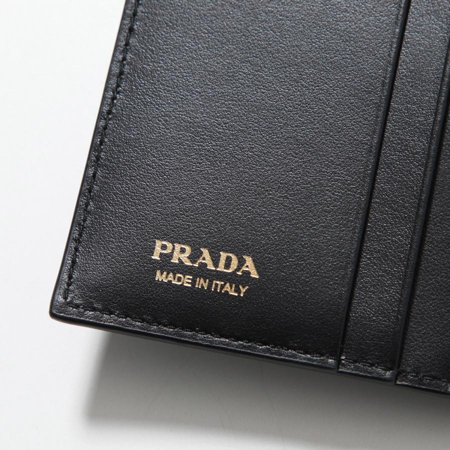 PRADA（プラダ） 二つ折り財布 1MV204 2DYG レディース サフィアーノ