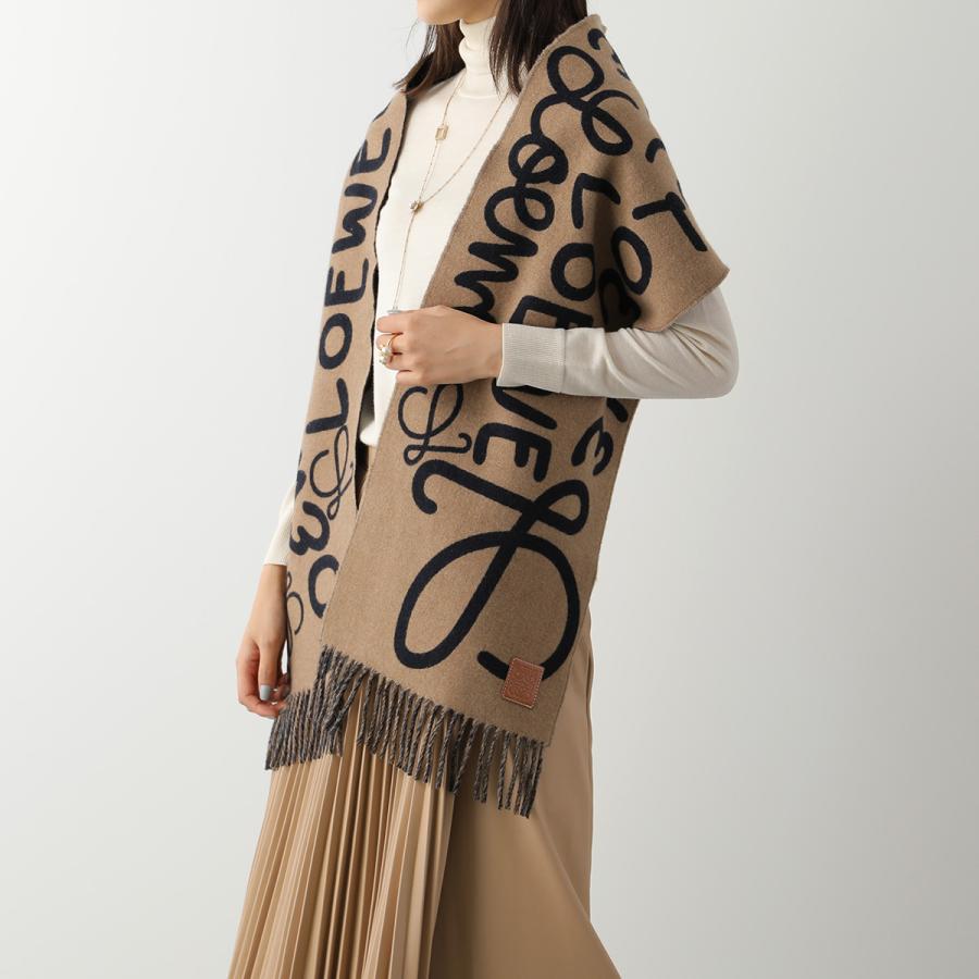 LOEWE（ロエベ） マフラー F000487XDT レディース スカーフ ロゴ