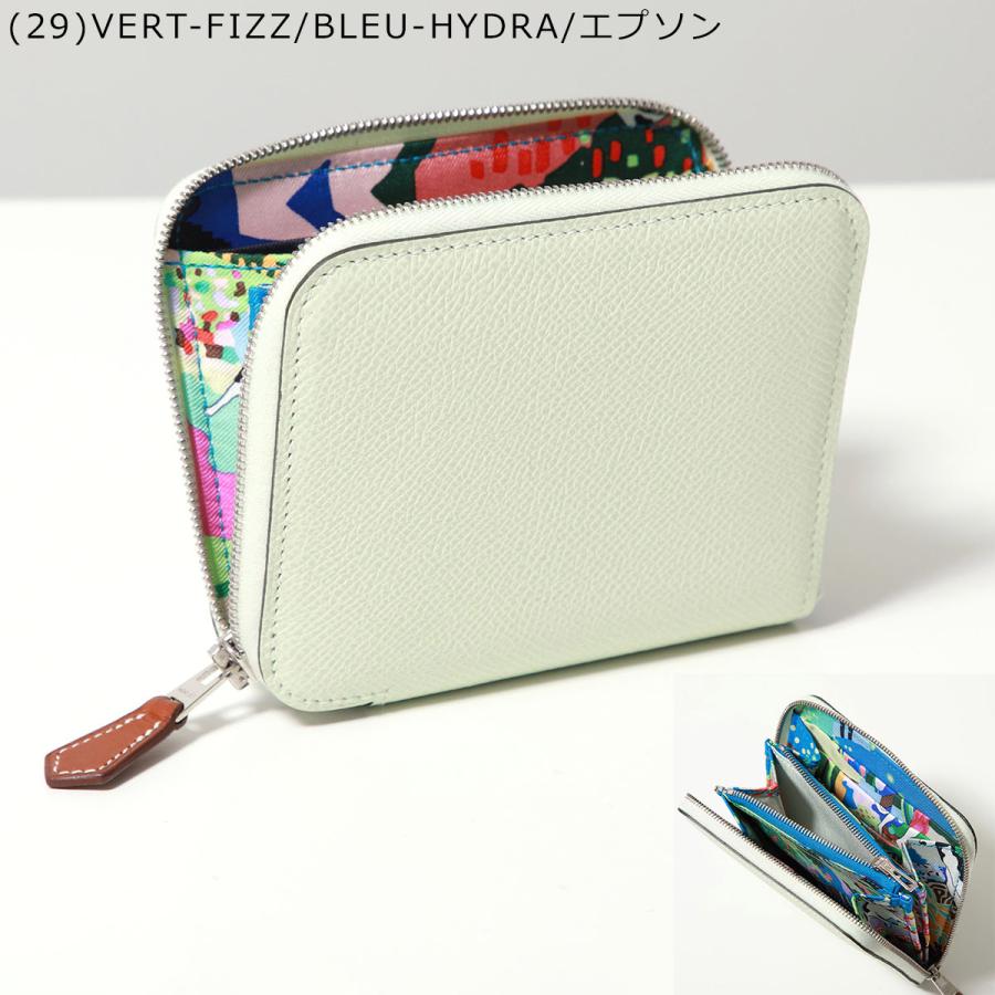HERMES（エルメス） 二つ折り財布 アザップ シルクイン コンパクト