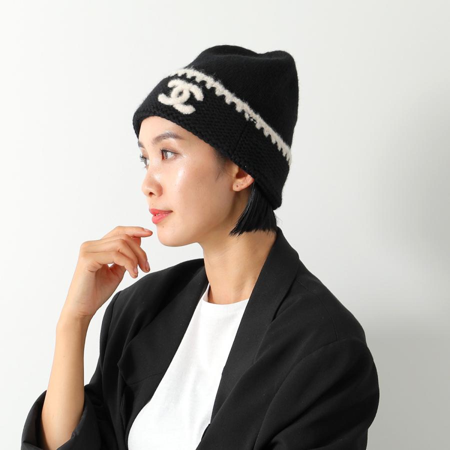☆CHANEL☆シャネル ニット帽子 スポーツライン ココマーク CHANEL