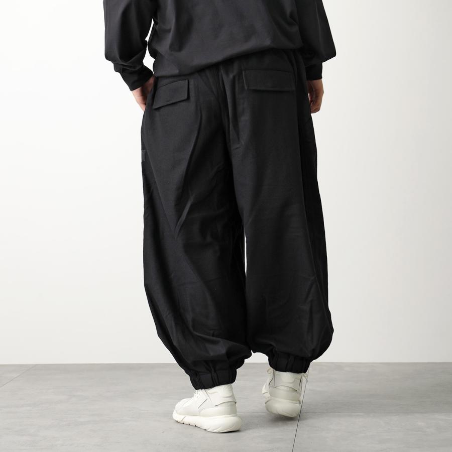 Y-3 ワイスリー トラウザーズパンツ FLANNEL WIDE CG フランネル