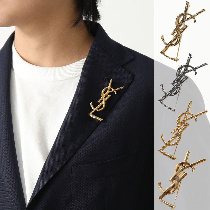 SAINT LAURENT サンローラン ブローチ OPYUM BROCHE オピウム 470371