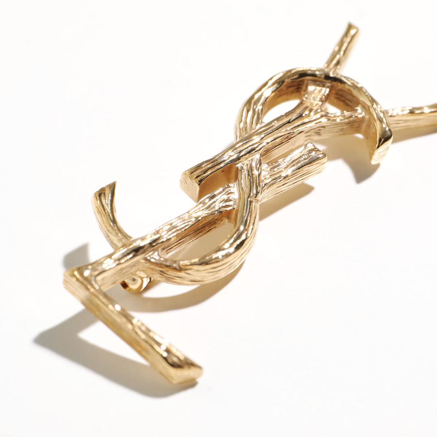 SAINT LAURENT サンローラン ブローチ CASSANDRE BROCHE カサンドラ