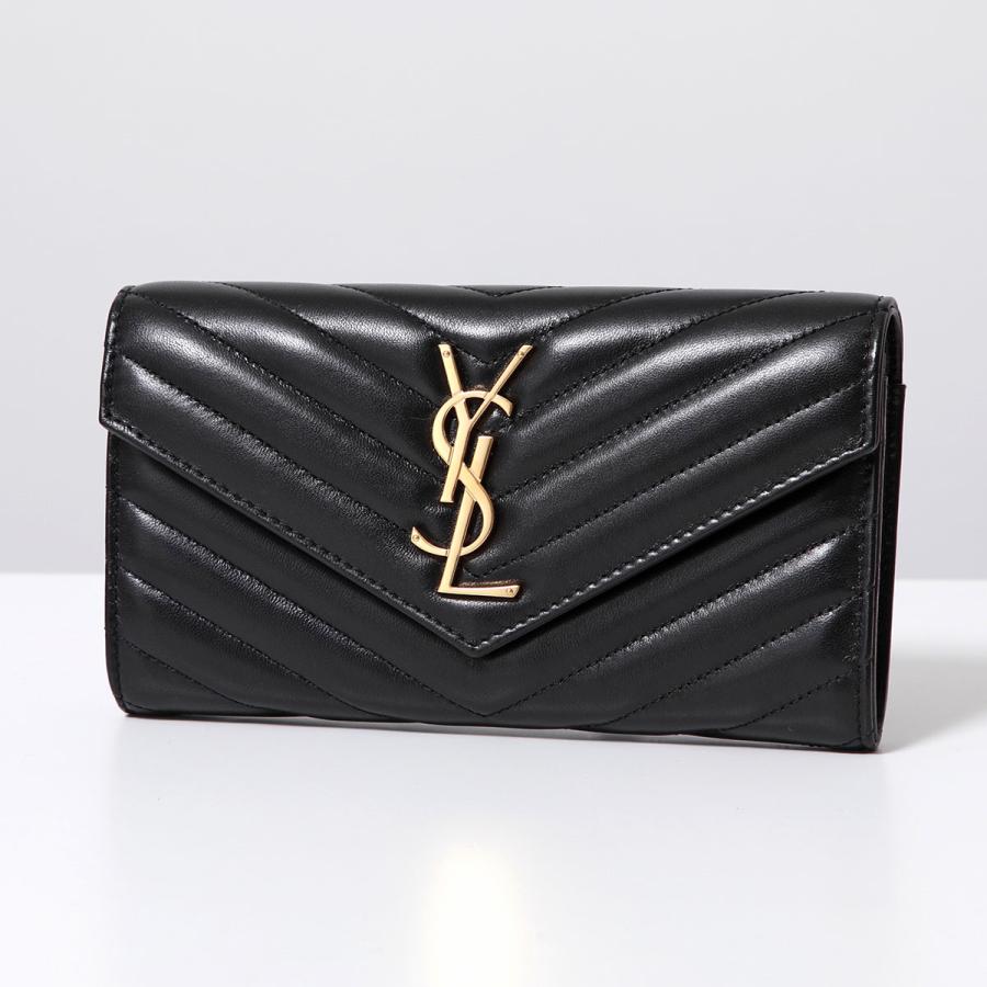 SAINT LAURENT サンローラン 二つ折り長財布 372264 AAA44 レディース