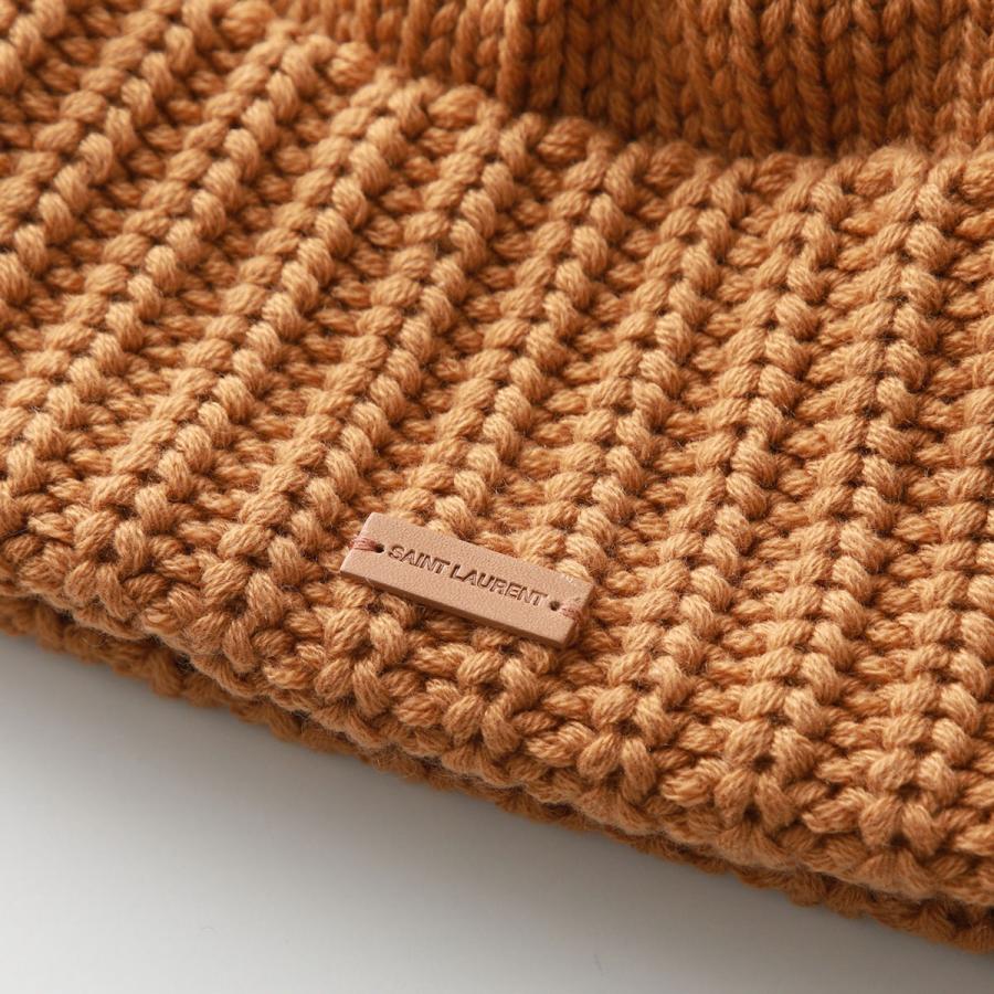 SAINT LAURENT サンローラン ニット帽 KNITTED CUFF BEANIE 719417