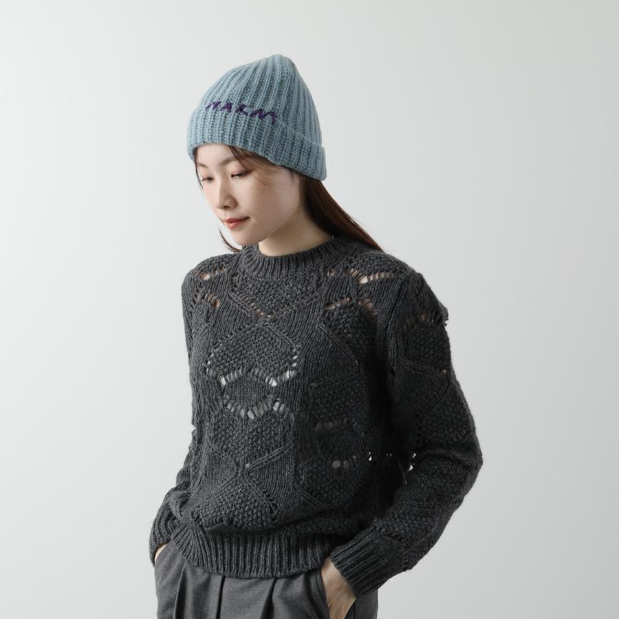 MARNI（マルニ） ニット帽 CLMC0125Q0 UFH938 レディース リブニット