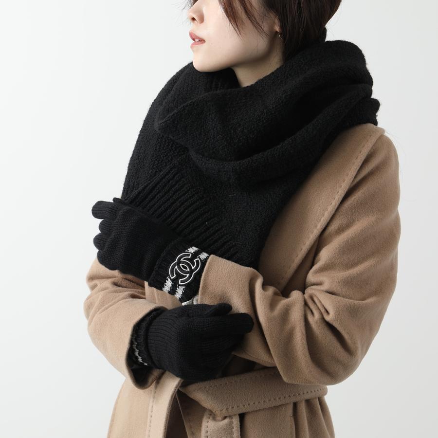 CHANEL（シャネル） 手袋 AAA411 B17819 レディース カシミア ココ