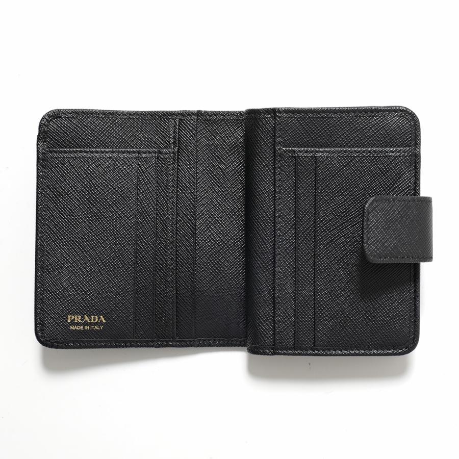 PRADA（プラダ） 二つ折り財布 1ML018 QHH レディース サフィアーノ
