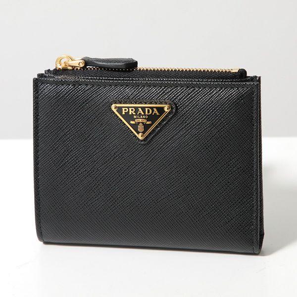 PRADA（プラダ） 二つ折り財布 1ML050 QHH レディース サフィアーノ
