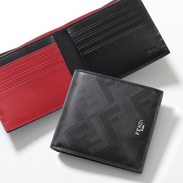 FENDI（フェンディ） 二つ折り財布 Bi-Fold Wallet 7M0169 AJF4 メンズ