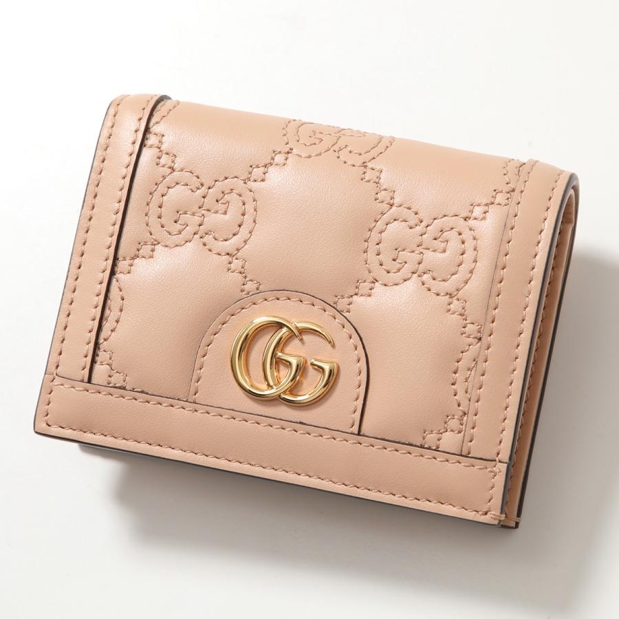 GUCCI（グッチ） 二つ折り財布 GG MATELASSE GGマトラッセ 723786