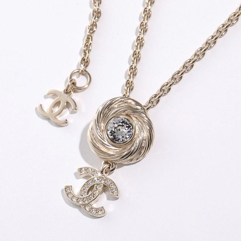 カッペイ 未使用 CHANELシャネル CCダイヤ×チェーン アンクレット 楽天