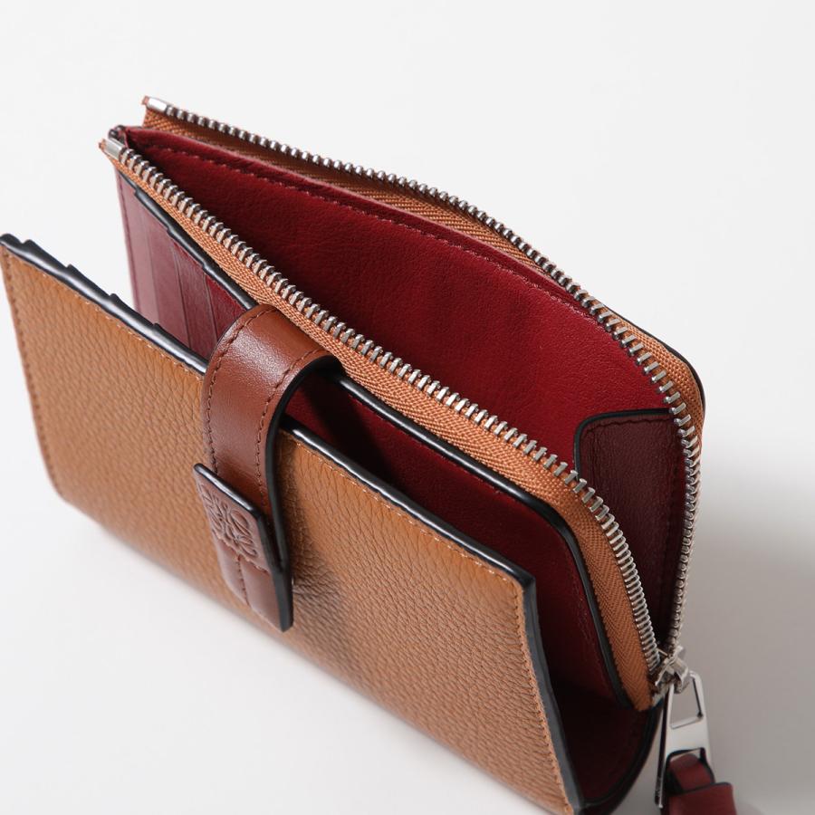 LOEWE（ロエベ） 二つ折り財布 Compact zip wallet C660Z41X02