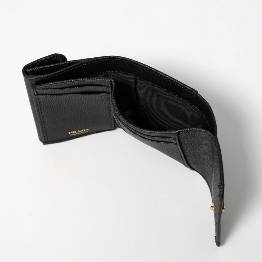 PRADA（プラダ） 三つ折り財布 1MH043 QHH レディース サフィアーノ
