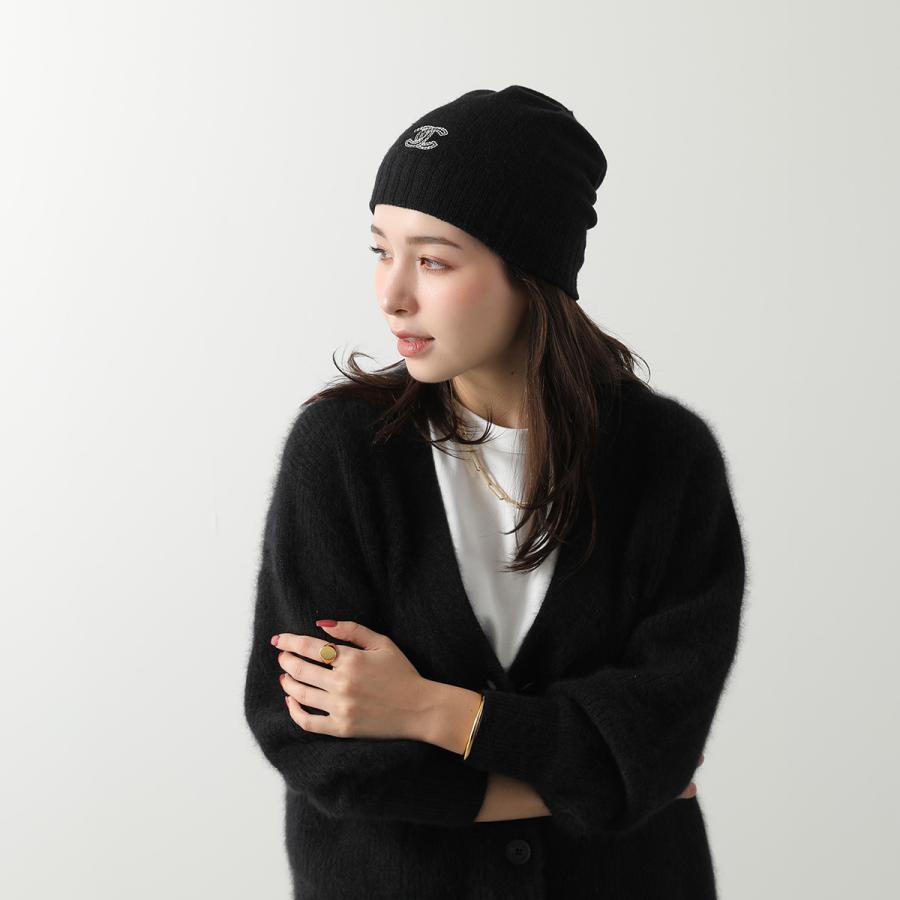 新品未使用】CHANEL ♡ 大人気 ニット帽 BLACK 黒 正規品 楽天市場