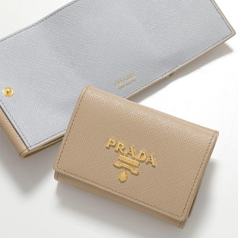 PRADA（プラダ） 三つ折り財布 1MH042 ZLP レディース サフィアーノ