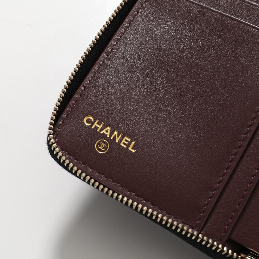 CHANEL（シャネル） 二つ折り財布 AP4652 B10583 MATELASSE マトラッセ