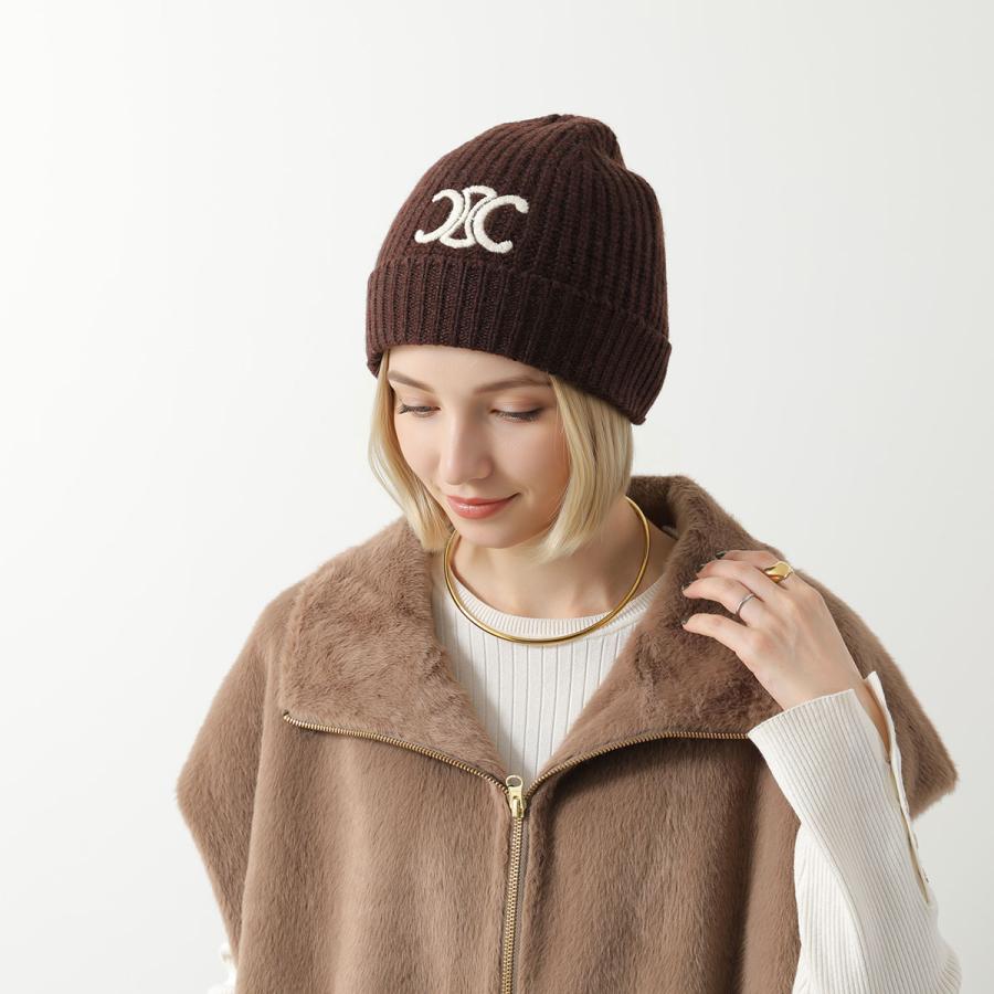 CELINE（セリーヌ） ニット帽 AA08P384D.19BR レディース トリオンフ