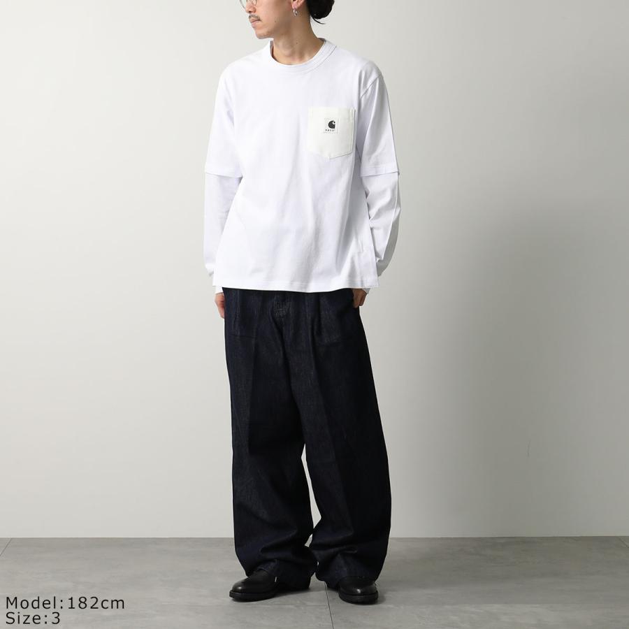 sacai（サカイ） × Carhartt WIP カーハート コラボ 長袖 Tシャツ