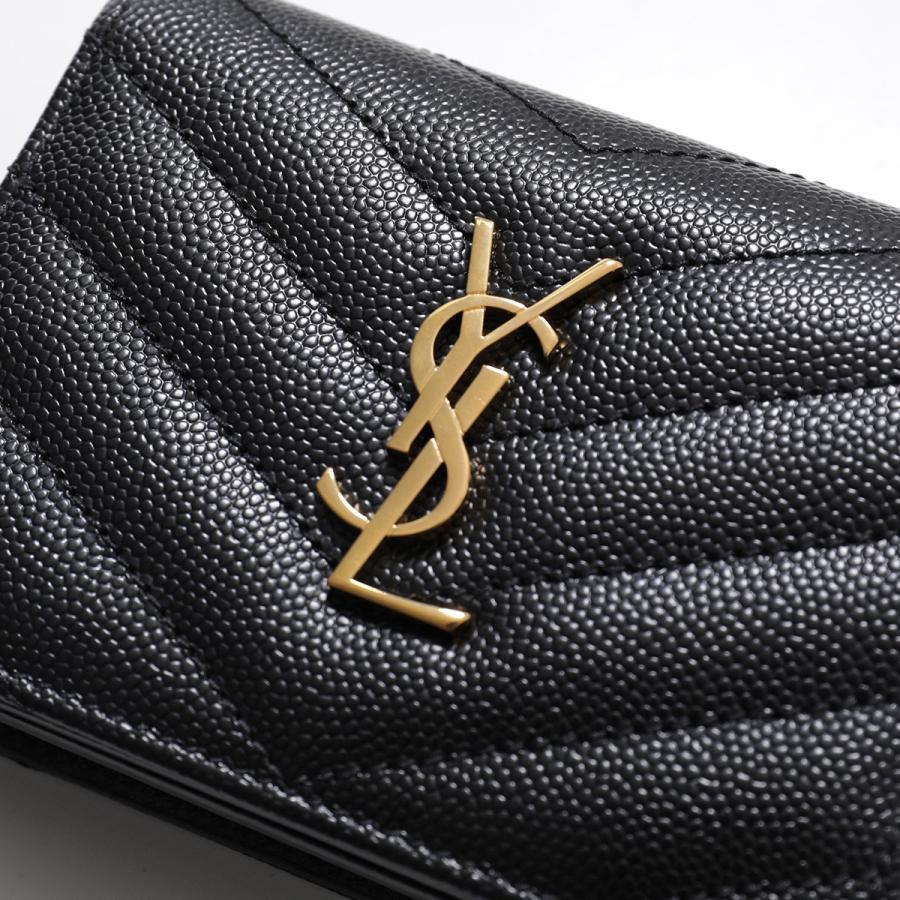 SAINT LAURENT サンローラン 二つ折り財布 668290 BOWA1 レディース
