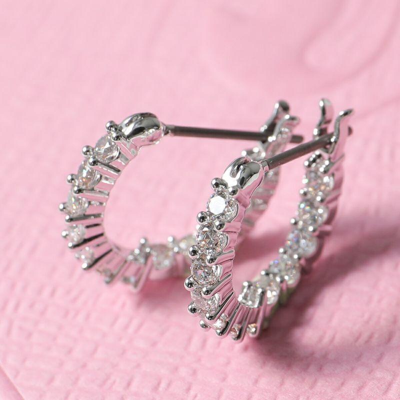 SWAROVSKI（スワロフスキー） フープピアス Matrix Vittore