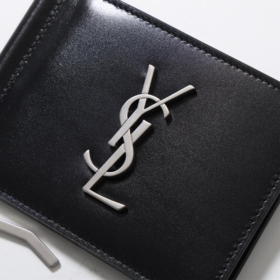 ✨極美品 付属品完備✨サンローラン 二つ折り 小銭入れ カサンドラ