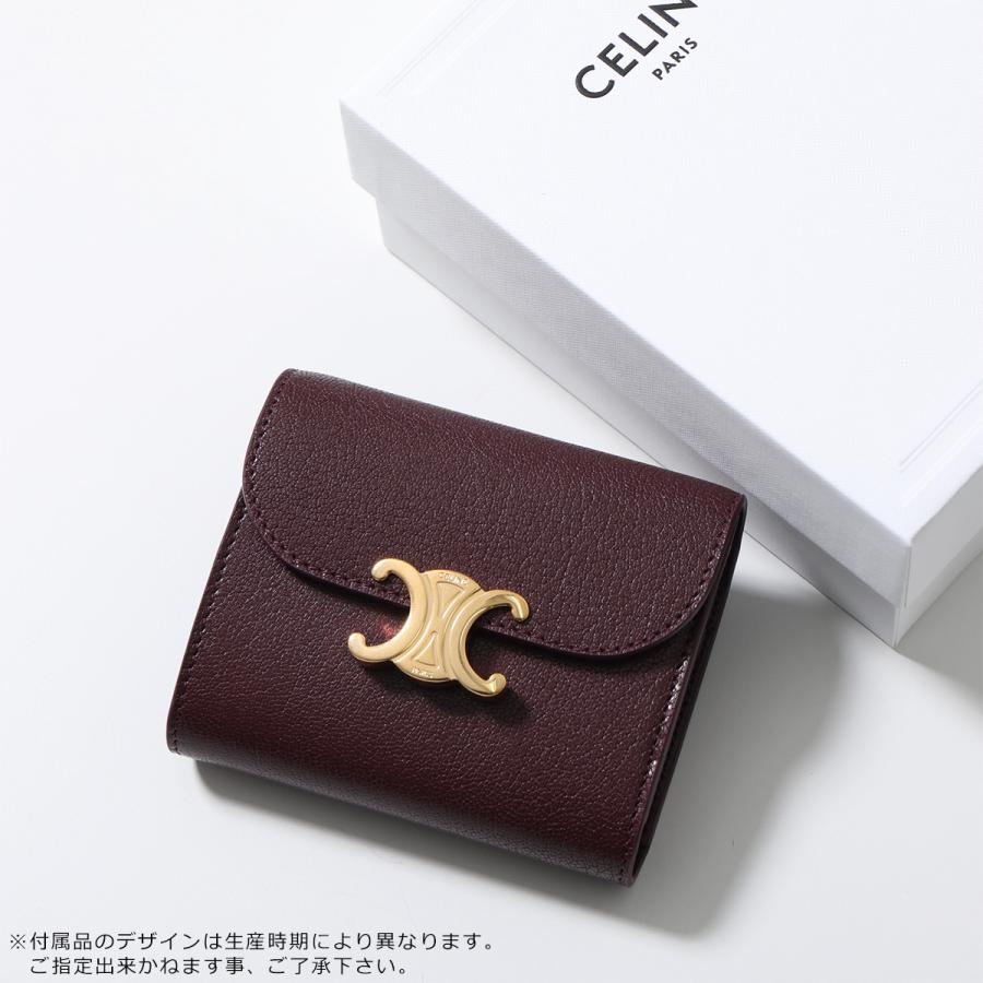 CELINE（セリーヌ） 二つ折り財布 TRIOMPHE トリオンフ 10D783GVE.28DG