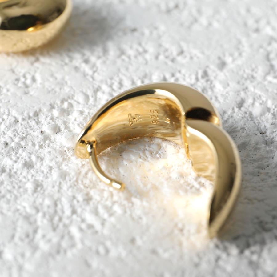 TOM WOOD（トムウッド） ピアス Ice Hoop Small Gold アイス フープ