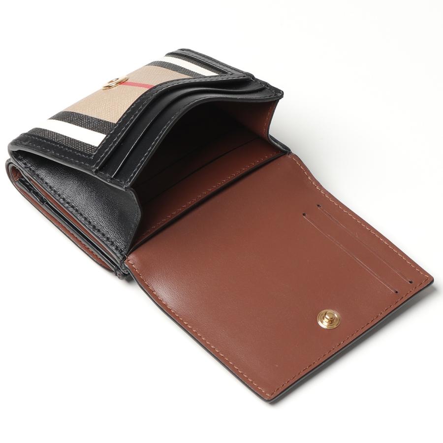 BURBERRY（バーバリー） 8029619 LUNA アイコンストライプ 二つ折り
