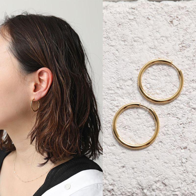 MARIA BLACK（マリアブラック） フープ ピアス Senorita 20 Hoop