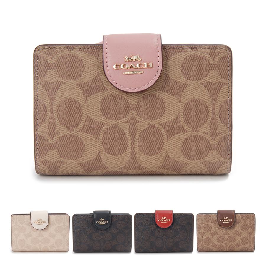 COACH（コーチ） バレンタインセール 二つ折り財布 レディース CW786