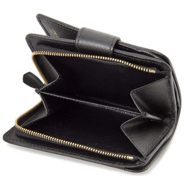 PRADA（プラダ） 二つ折り財布 レディース 1ML018 QWA F0002