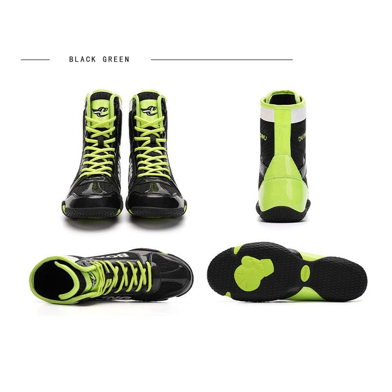 ボクシングシューズ 赤黒 ゴールド メンズ レディース トレーニング