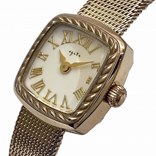 agete（アガット） スクエアフェイスウォッチ 10171120001 クォーツ