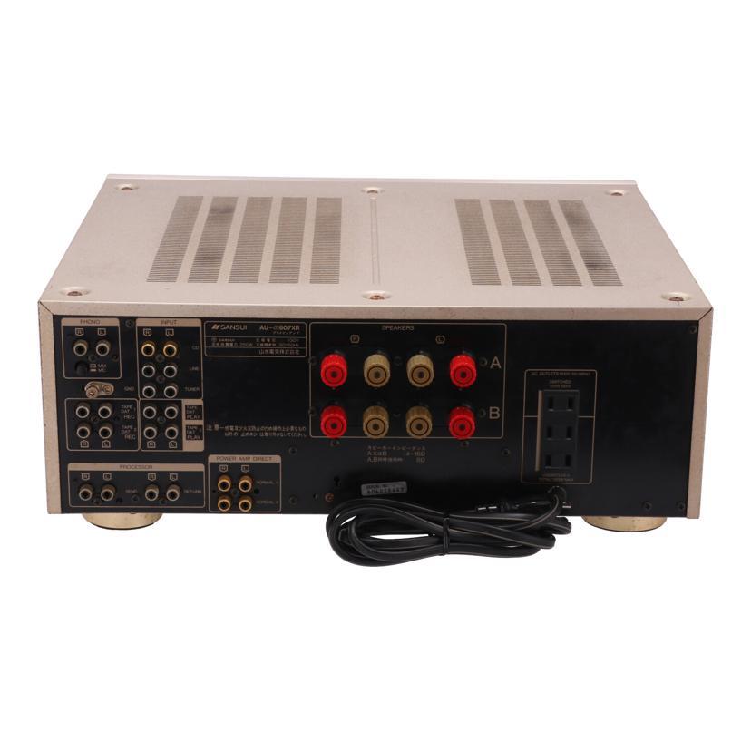 希少・完動品】SANSUI 山水電気 AU.-α607XR プリメインアンプ SANSUI