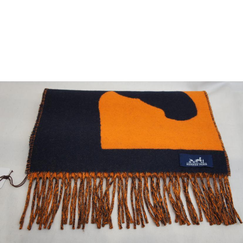 HERMESエルメス/カシミヤ100%マフラー/ラブストーリー/SAランク/92