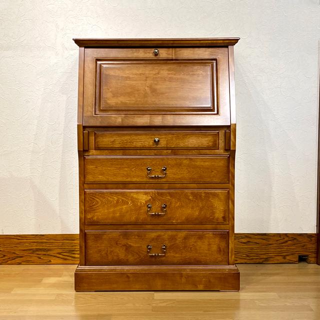 ライティングデスク ライティングビューロー パソコンデスク 書斎机