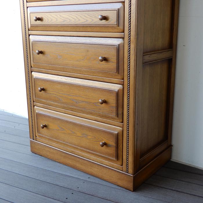 加藤木工 CCチェスト800 チェスト タンス 整理ダンス ナラ無垢 オーク