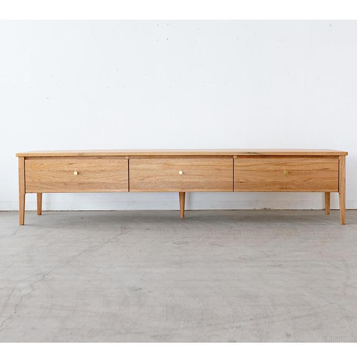 久和屋 182LOW TVボード 幅182 テレビボード くるみ無垢 クルミ 胡桃