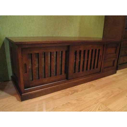 テレビボード テレビ台 AVボード 和モダン 格子 和家具 民芸調家具 幅