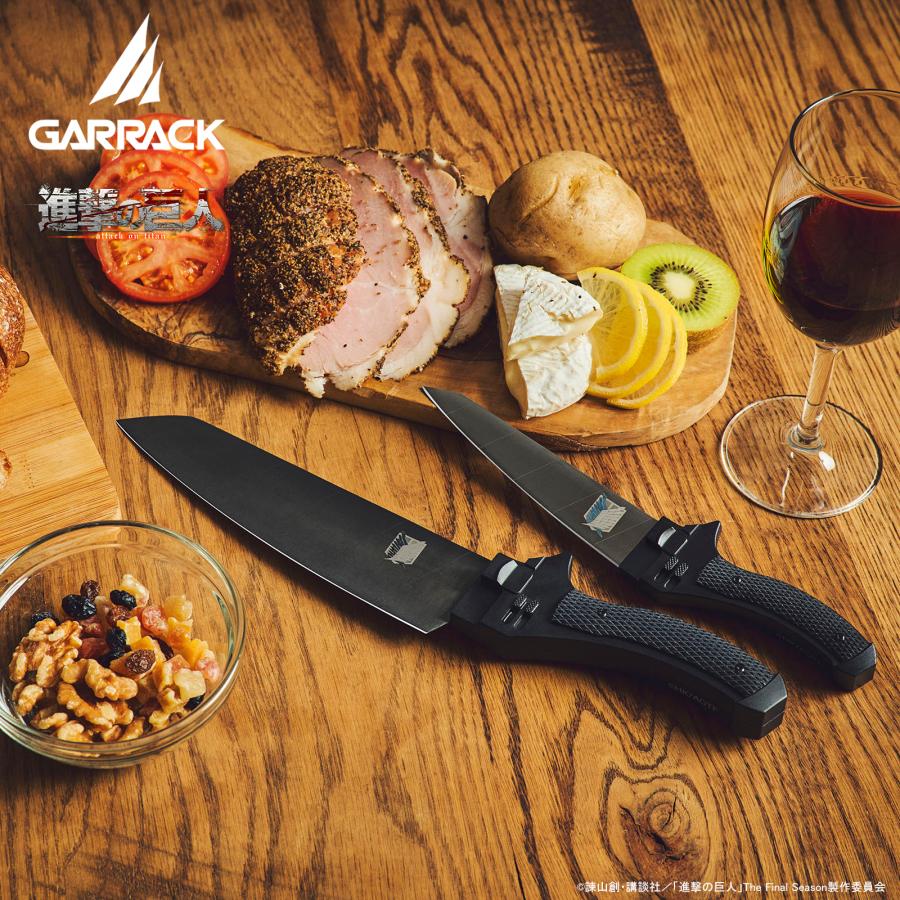 ブランド直営店】第2弾 進撃の巨人 × NINJA 包丁 日本製 三徳包丁 超