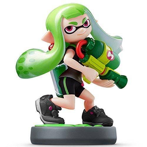amiibo ガール ライムグリーン 即納 (スプラトゥーンシリーズ) スプラ