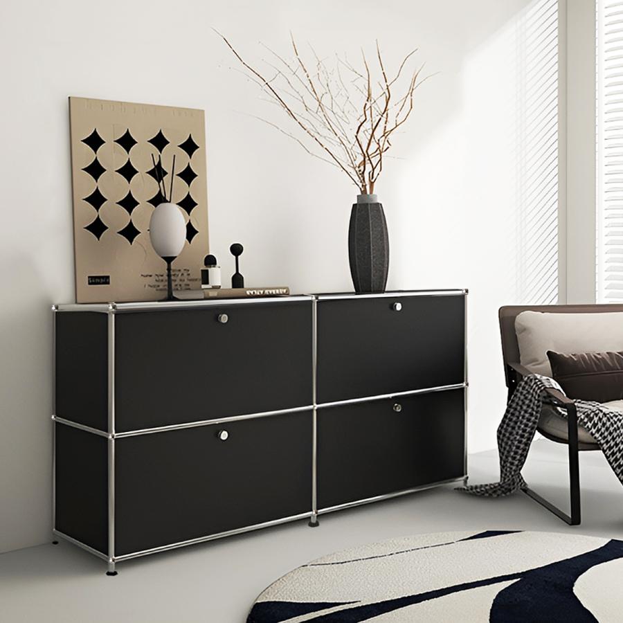 27予約】ハラー キャビネット リプロダクト 北欧 鍵付き サイドボード