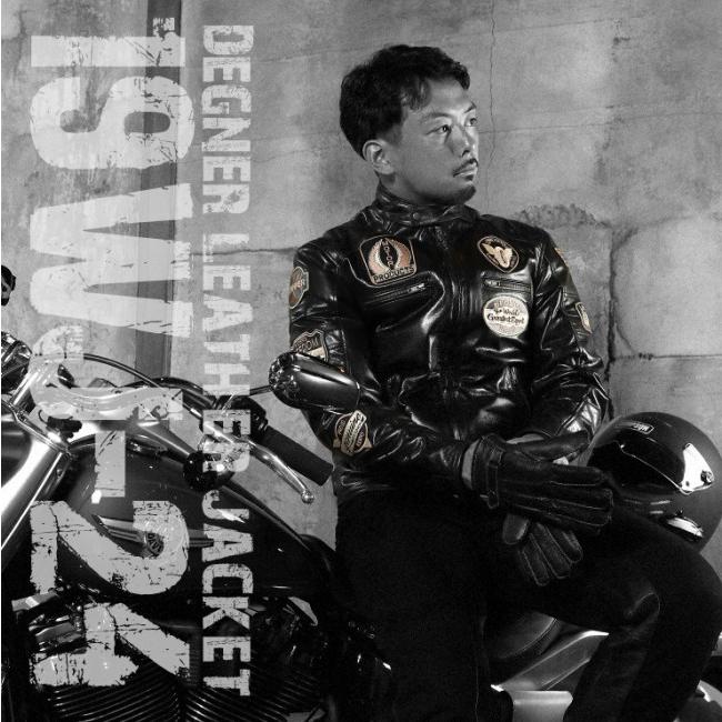 DEGNER（デグナー） レザージャケット／LEATHER JACKET サイズ：L