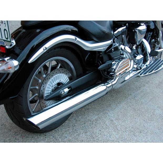 KENTEC（ケンテック） ロングスラッシュカット スリップオンマフラー