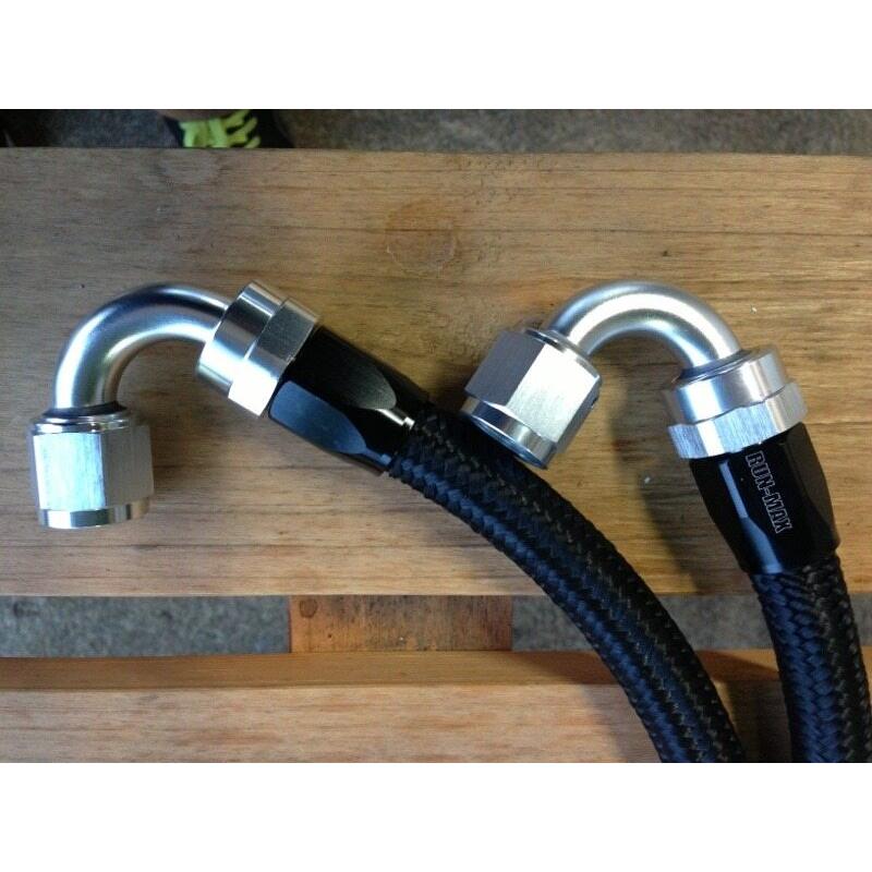 オイルクーラー 大小2つ ホース3m付 オイルクーラー 大小2つ ホース3m