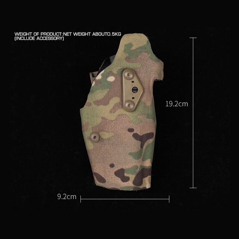 Safari 6354DOタイプ ホルスター グロック用 Multicam Blackカラー