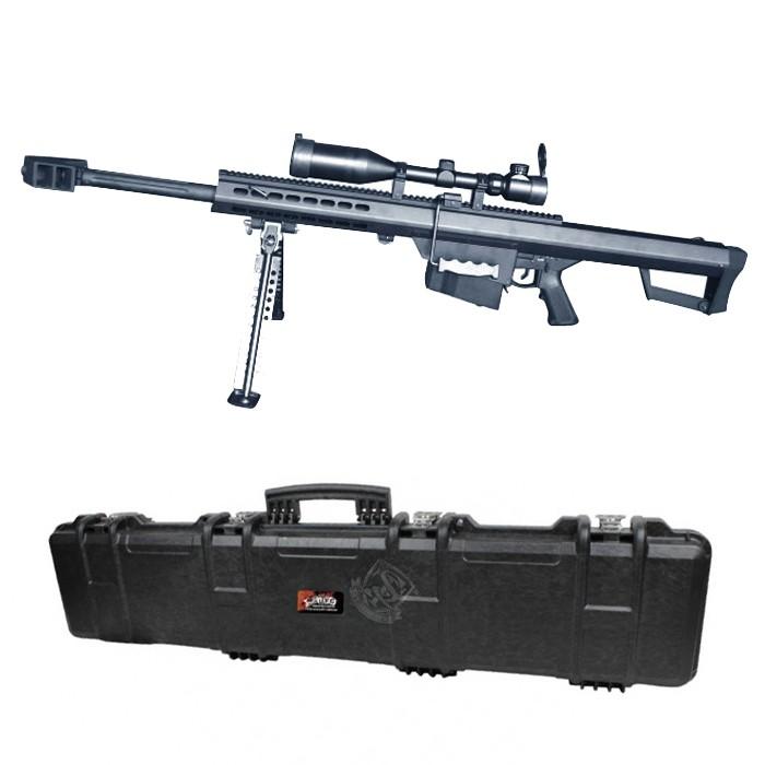 豪華ハードケース付属】SNOW WOLF M82-A1 CQB フルメタル電動ガン BK